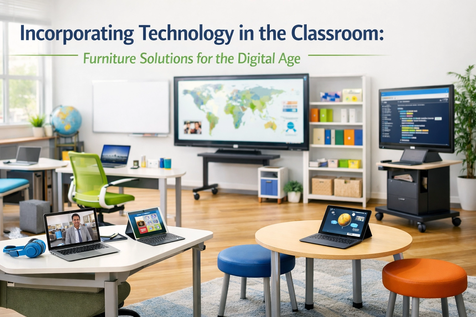 7 Best School Furniture Ideas for the Modern Tech Classroom