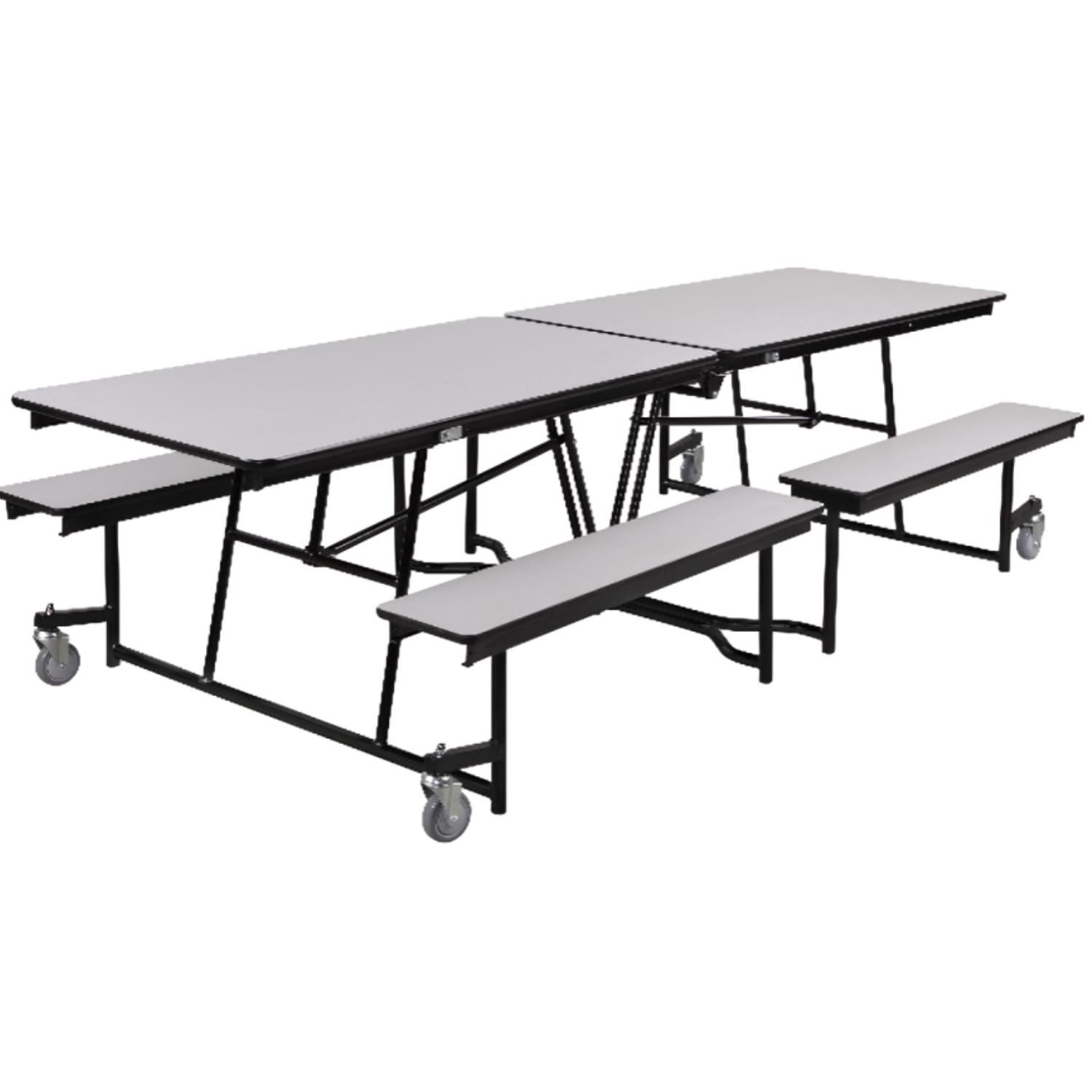 NPS® 12′ Rectangular Cafeteria Table with Edge Banding