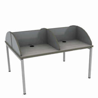 Media Tech GTX Carrel Table