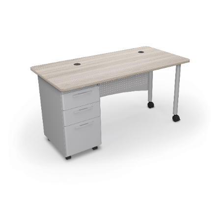 Avid Single Pedestal Desk – 6024