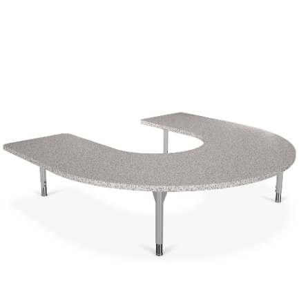 Hierarchy Activity Table 6660 (Horseshoe) – Youth Height Legs (Platinum)