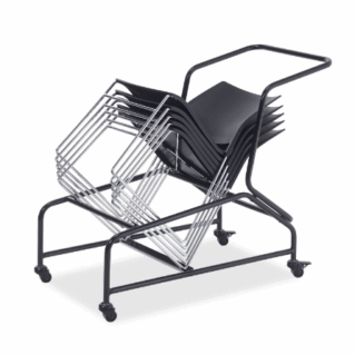 High Density Stacking Chair Cart