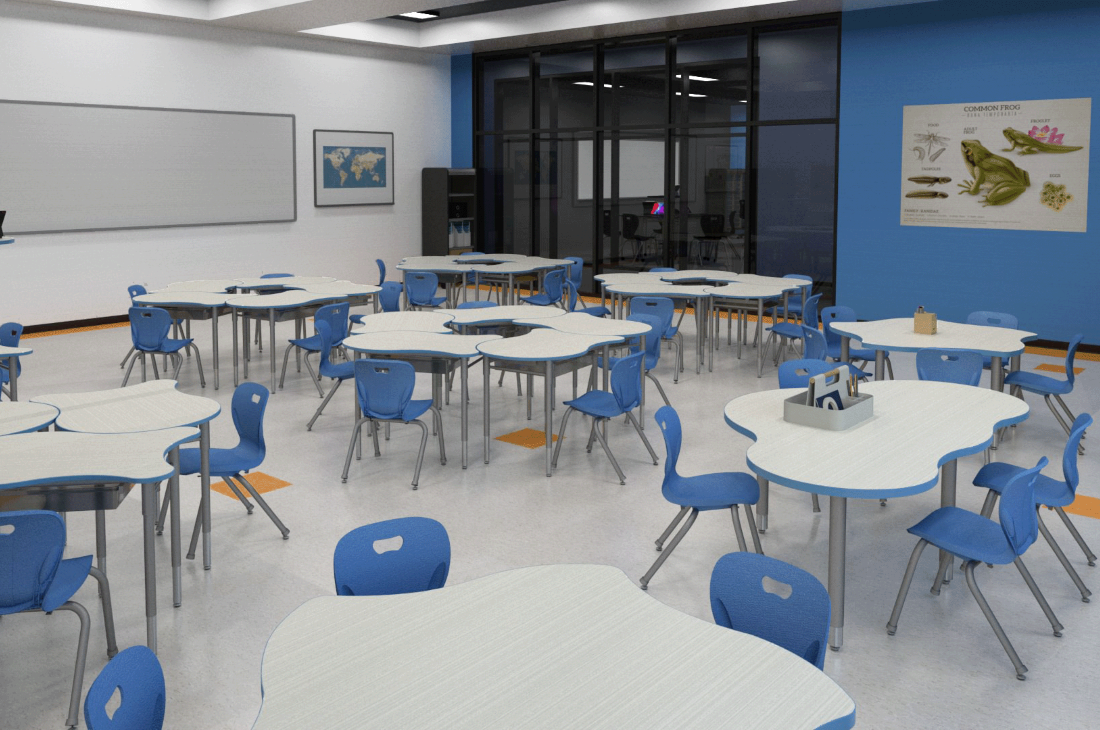 Scallop Desks